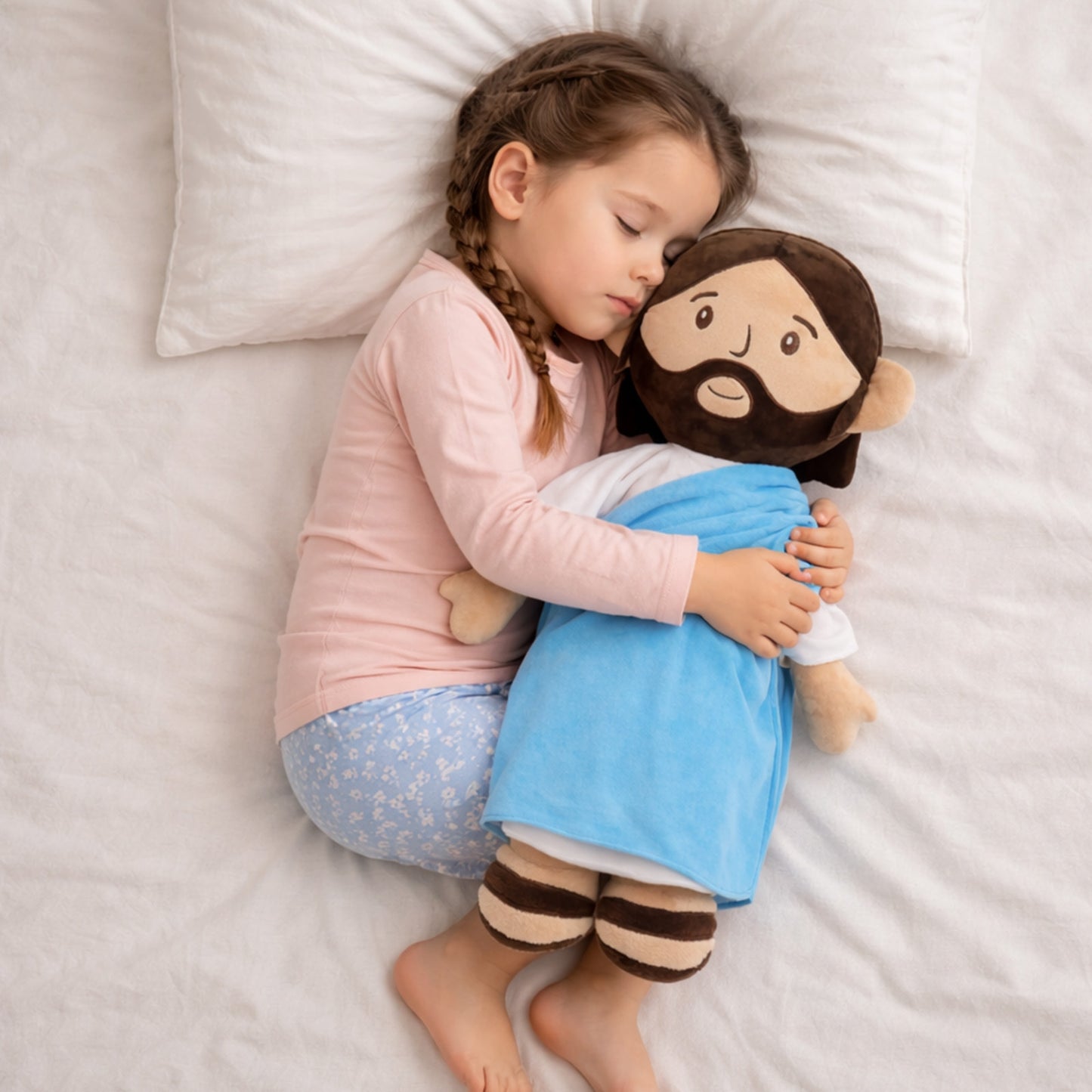 Blue Jeusu Plush Toy-25.6inch