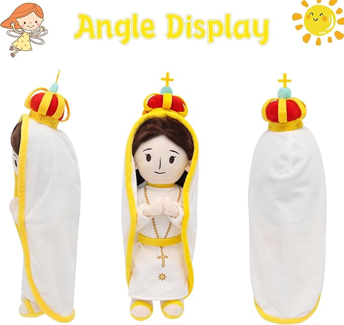 Our Lady of Fatima Plush Toy-Crown