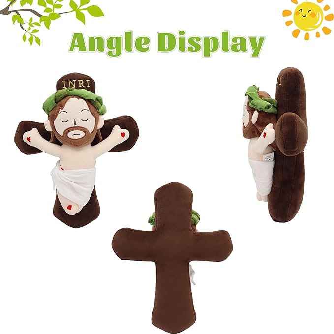 Cross Jesus Plush Toy