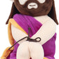 Jesus Plush Toy with Hands Tied - Purple