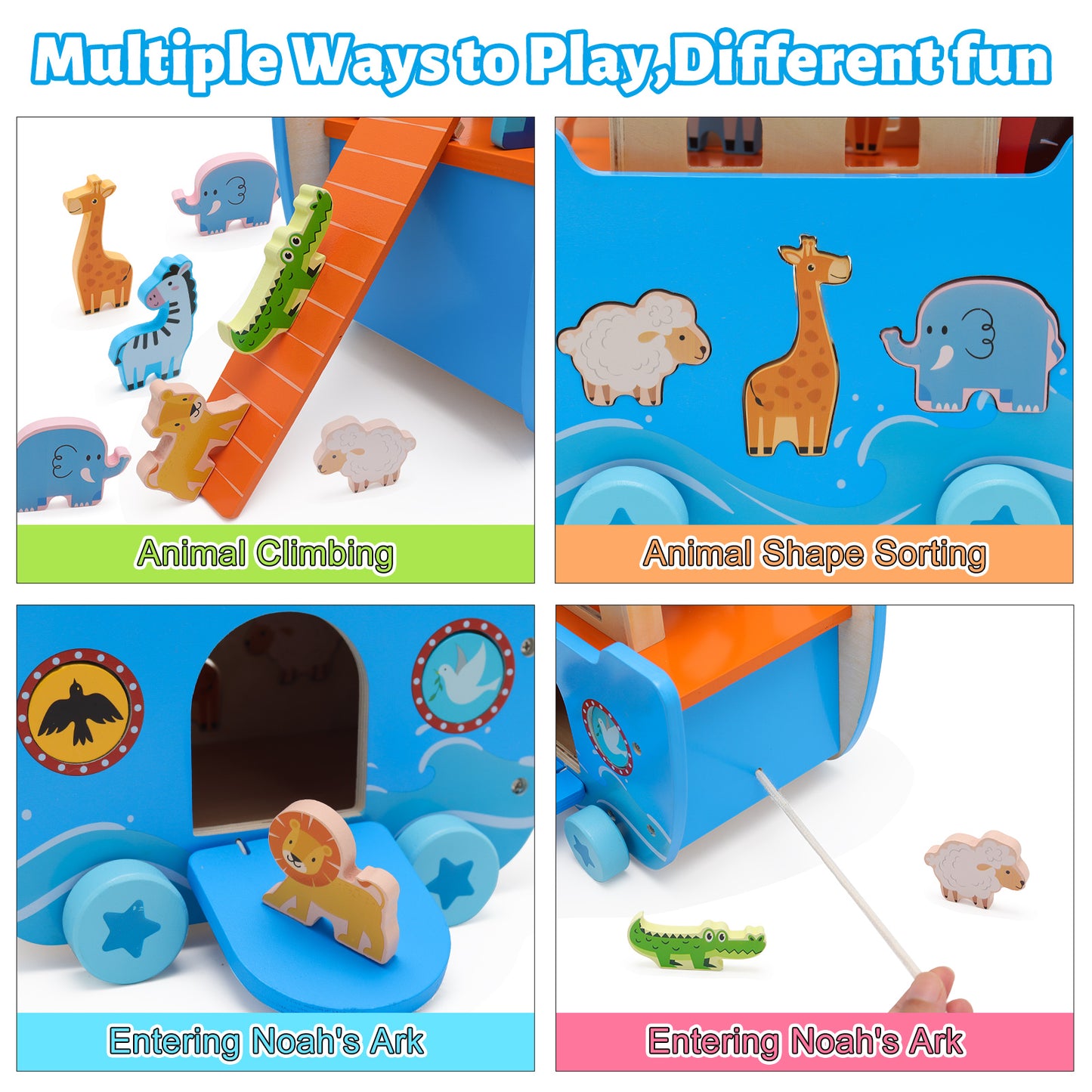 Noahs Ark Wooden Toy