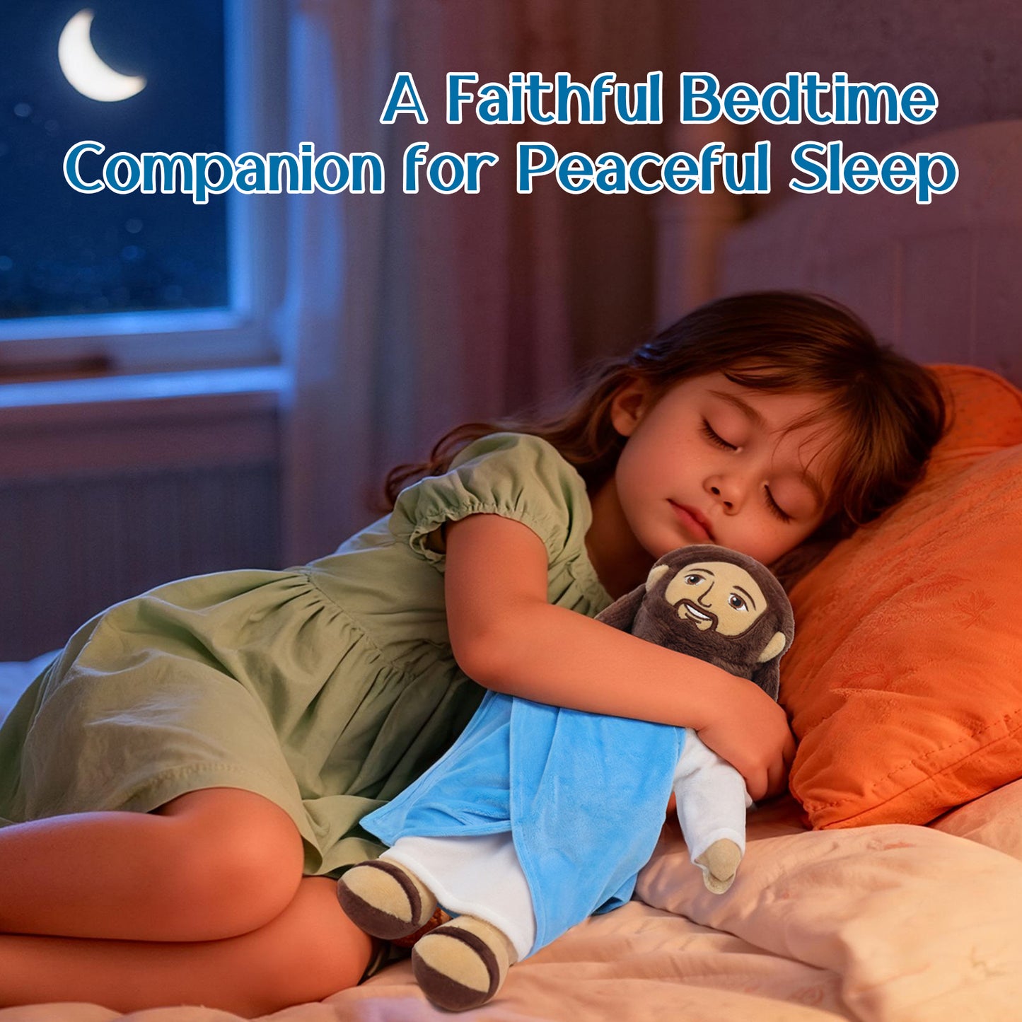 Jesus Plush Toy with Stickers