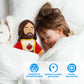 Jesus Plush with Red Gold-Trimmed Shawl