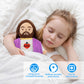 Purple Jesus Plush with Gold-Trimmed