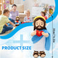 Jesus Plush with NFC Daily Bible Verse