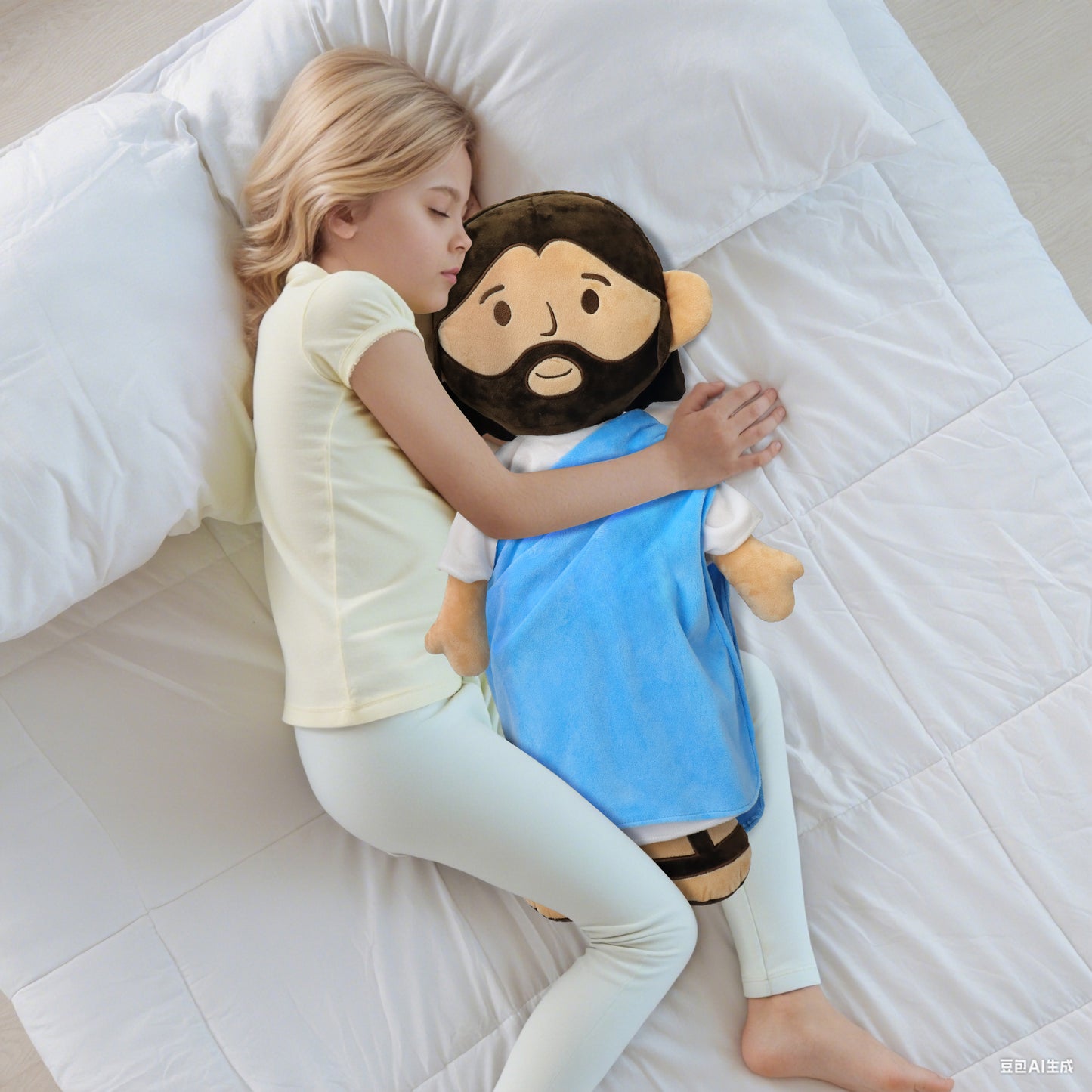Blue Jeusu Plush Toy-25.6inch