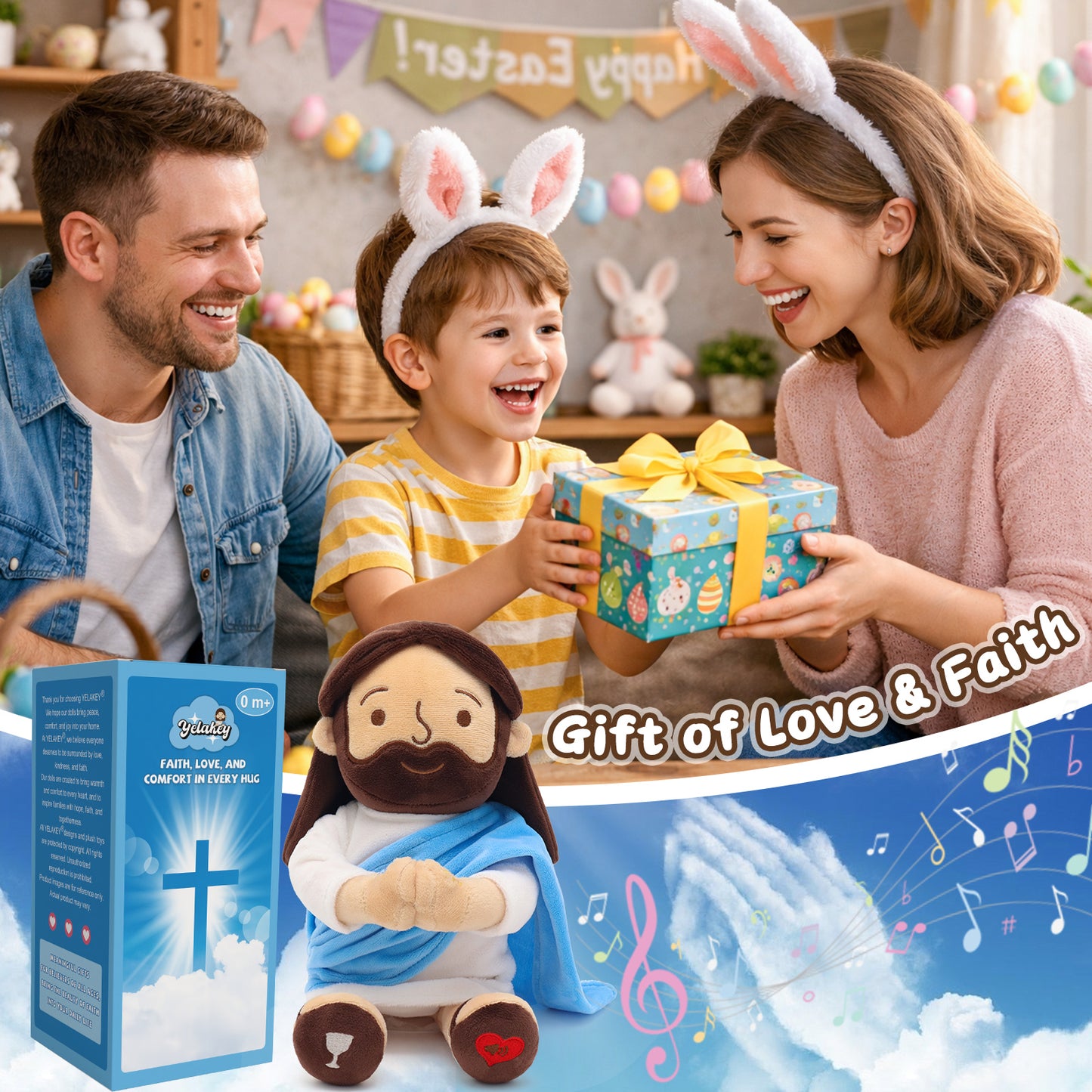 Praying Jesus Plush