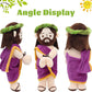 Jesus Plush Toy with Hands Tied - Purple