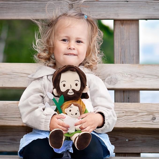 St. Joseph and Child Jesus Plush Toy