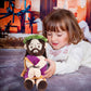 Jesus Plush Toy with Hands Tied - Purple