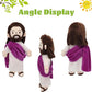 Jesus Plush Toy - Purple