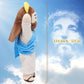 Jesus plush with Hands Upwards-Blue