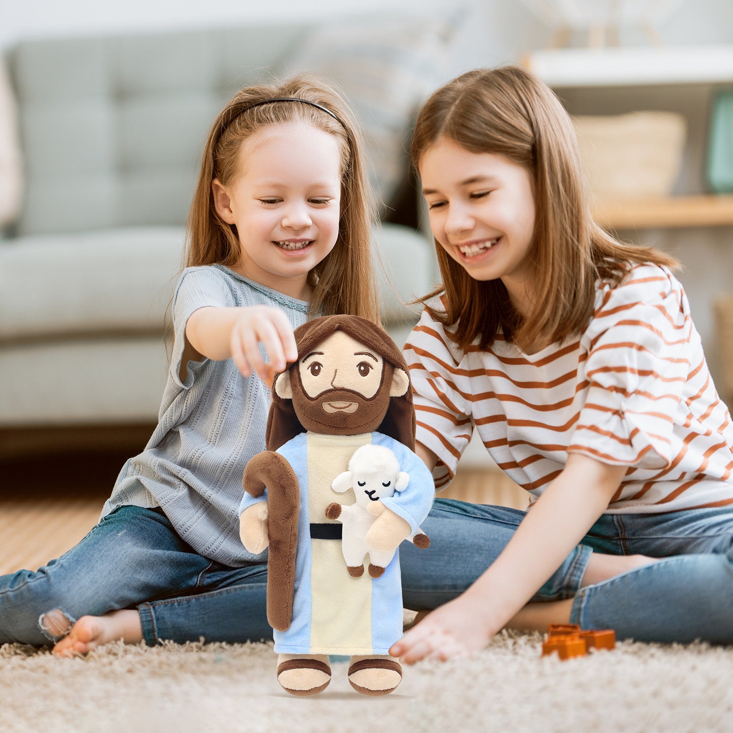 Good Shepherd Jesus Plush Toy