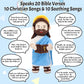 The Talking Jesus Plush Toy with Halo