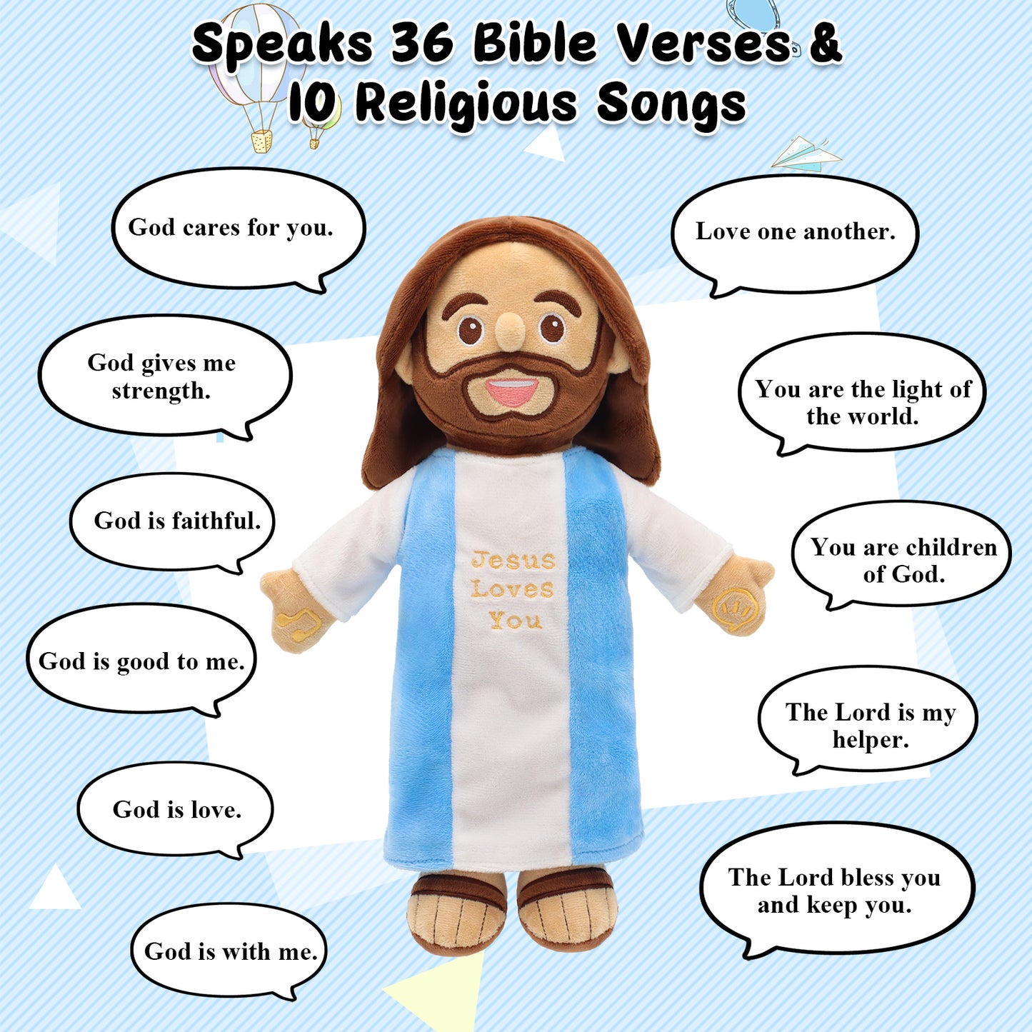 Enlightenment Jesus Plush Toy