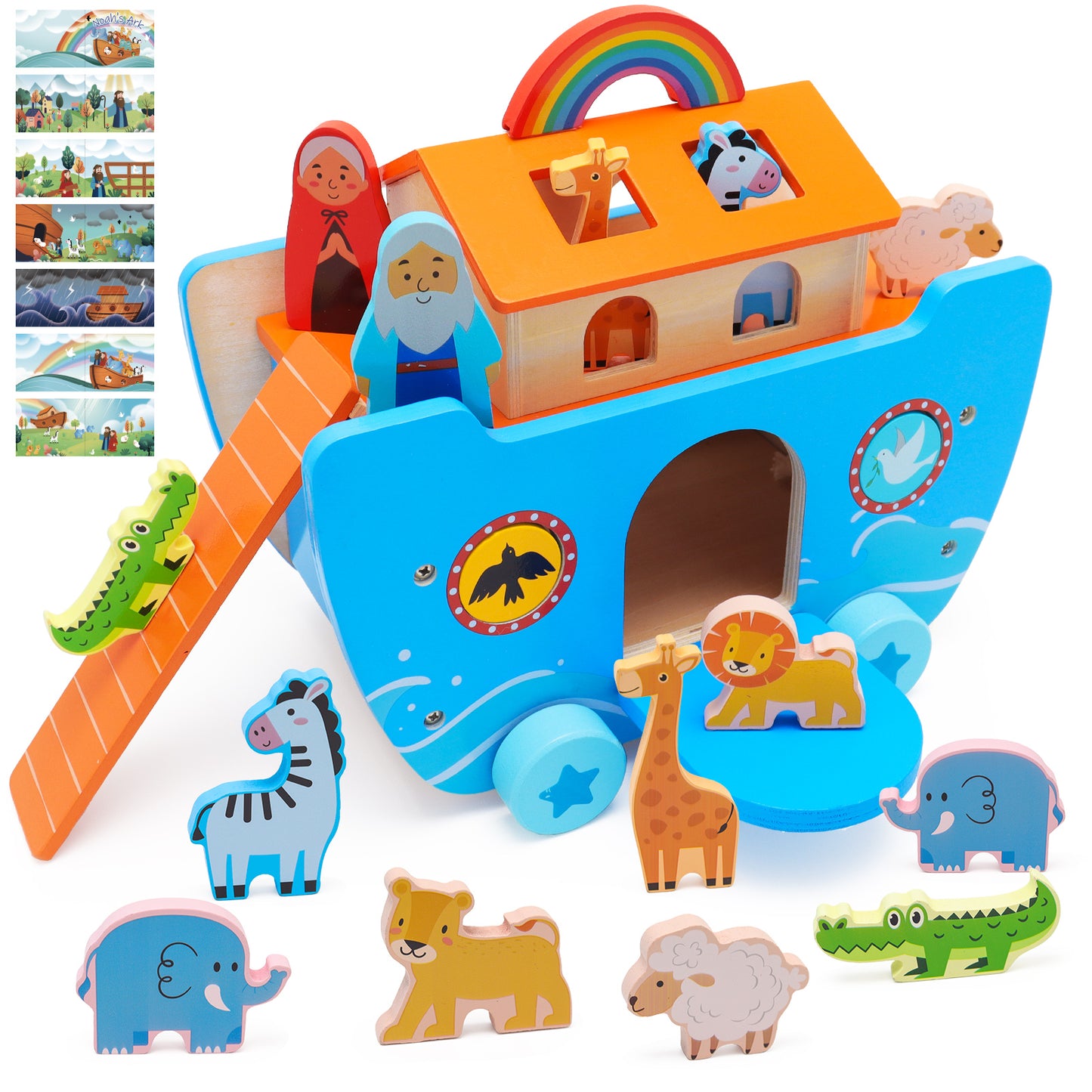 Noahs Ark Wooden Toy