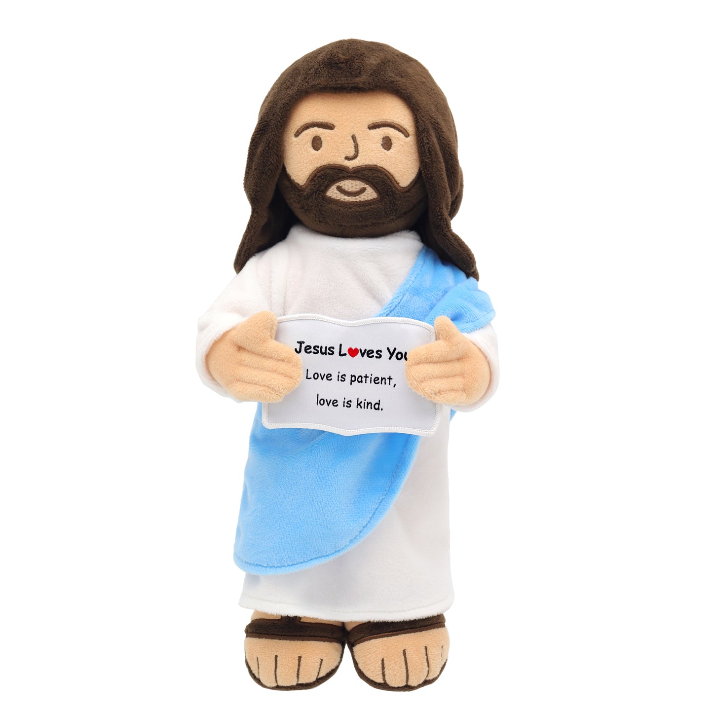 Jesus Plush with Positive Card