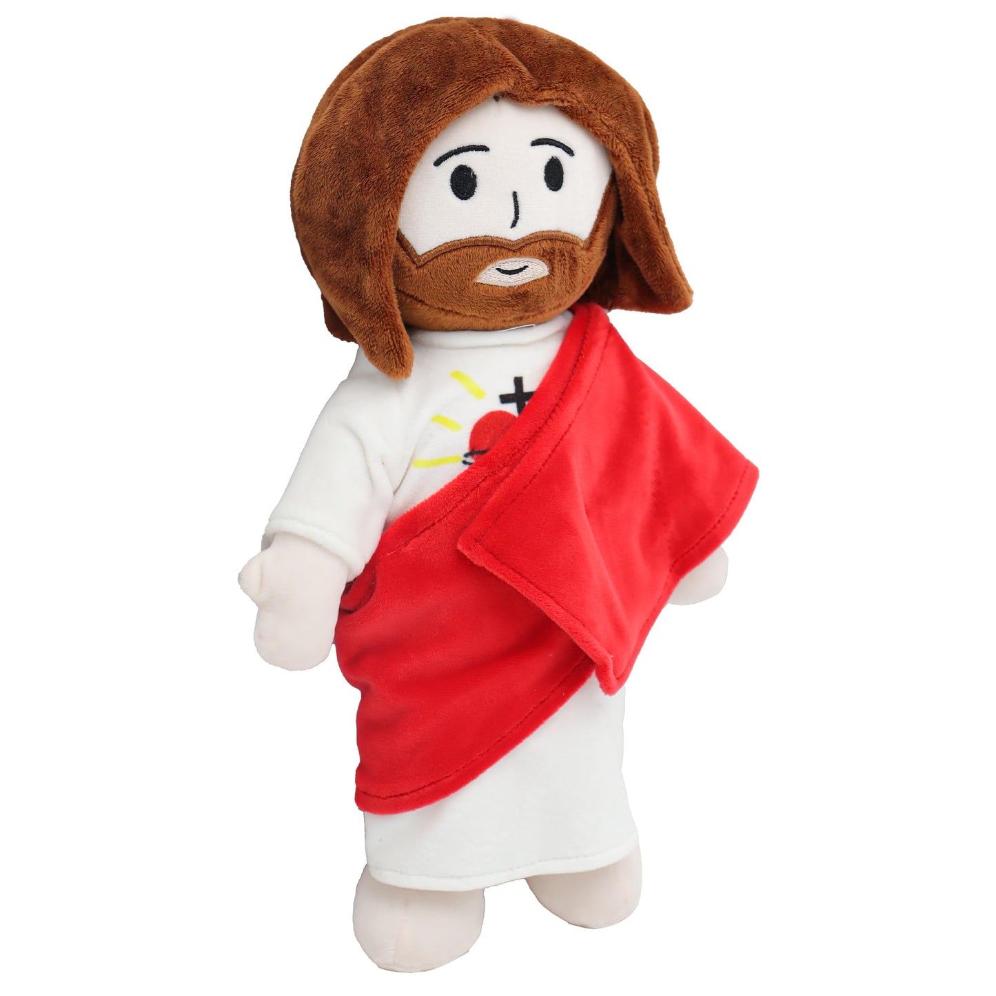 Sacred Heart of Jesus Plush-White