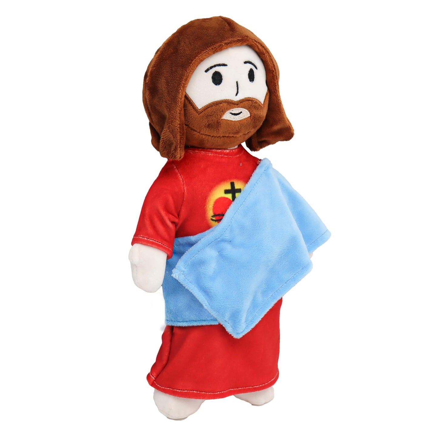 Sacred Heart of Jesus Plush-Red