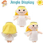 Girl-Guardian Angel Plush Doll with Wings