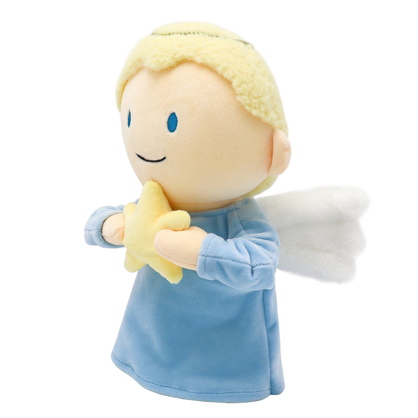 Boy-Guardian Angel Plush Doll with Wings