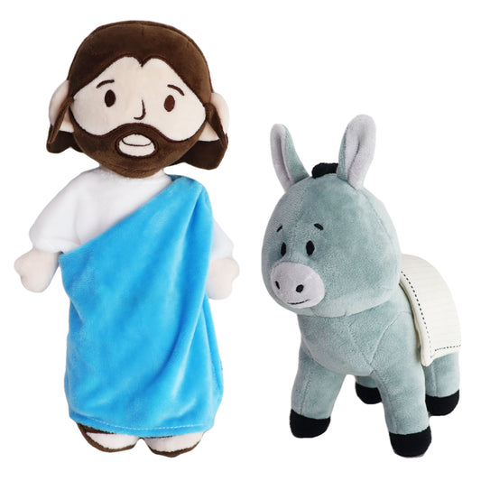 Jesus Rides a Donkey Plush Toy